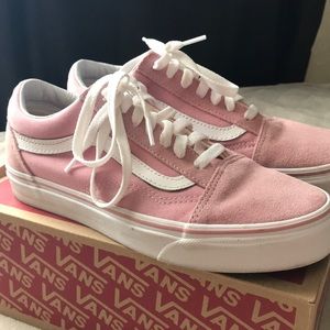 Pink Old Skool Shoe Vans